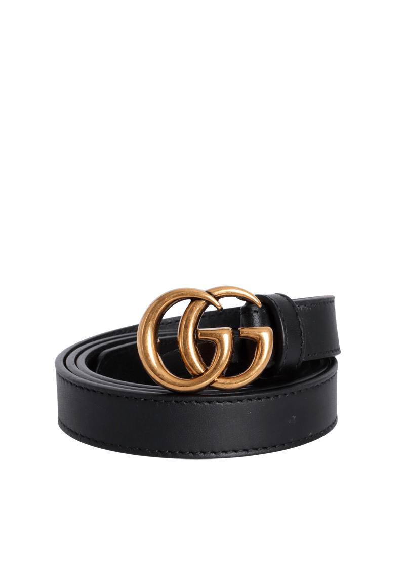 DOUBLE G LOGO BELT 80