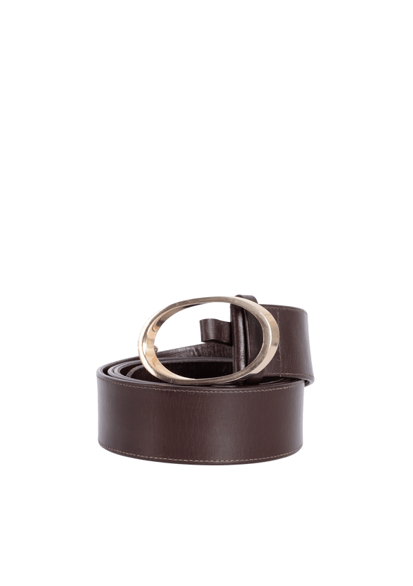 VINTAGE LEATHER BELT 110