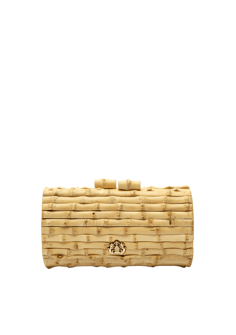 CLUTCH BAMBU AUREA MARFIM