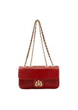 BOLSA ANNE EM COURO LIZARD