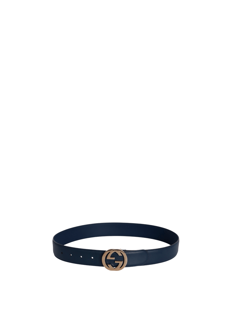 INTERLOCKING G LOGO BELT 75