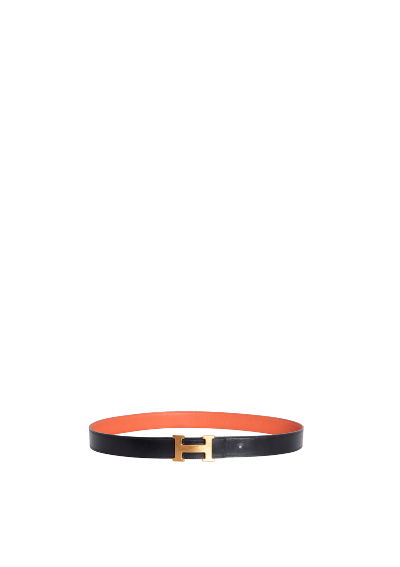 REVERSIBLE H BUCKLE BELT