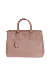 MEDIUM SAFFIANO LUX DOUBLE ZIP GALLERIA