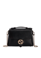 INTERLOCKING G DOLLAR TOP HANDLE