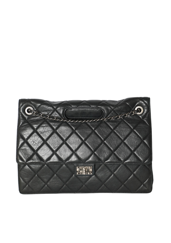 PARIS-BYZANCE TAKE AWAY FLAP BAG AGED LAMBSKIN
