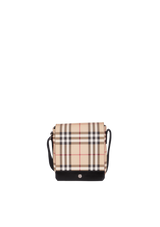 NOVA CHECK MESSENGER BAG