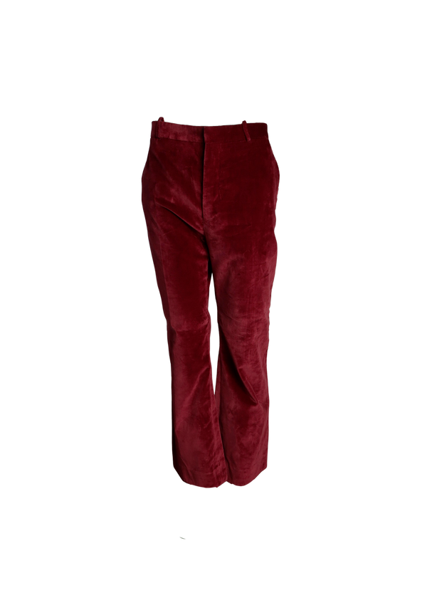 VELVET PANTS 50