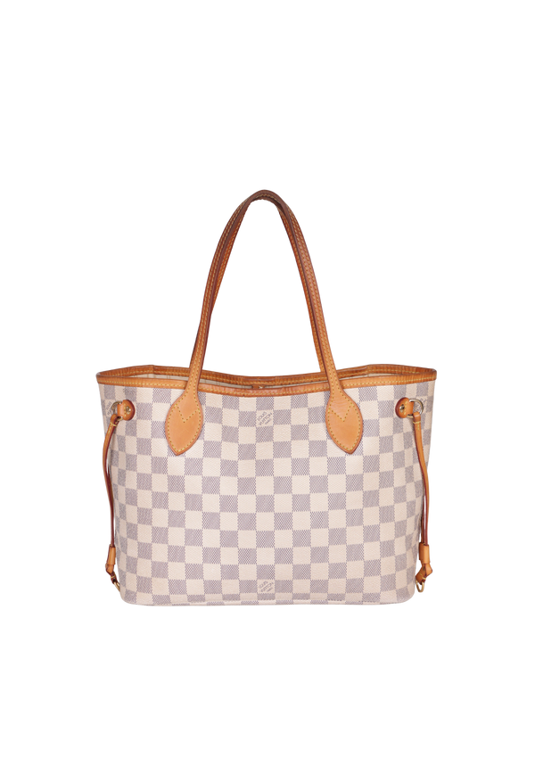 DAMIER AZUR NEVERFULL PM