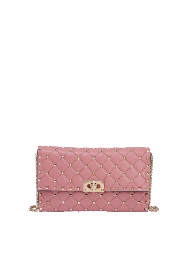 ROCKSTUD SPIKE WALLET ON CHAIN