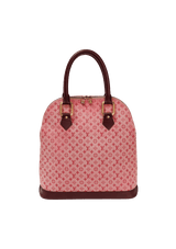 MONOGRAM MINI LIN ALMA HAUT BAG