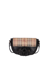 HAYMARKET CHECK TASSEL BAG