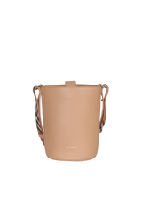 LEATHER BUCKET BAG