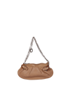 LEATHER CHAIN SHOULDER BAG