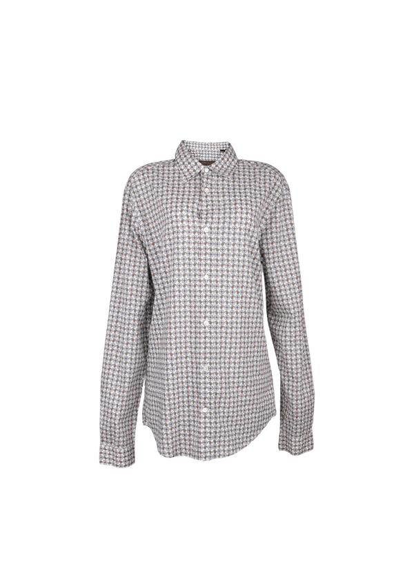 PRINTED LONG SLEEVE SHIRT L