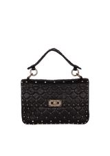 MEDIUM ROCKSTUD SPIKE SHOULDER BAG