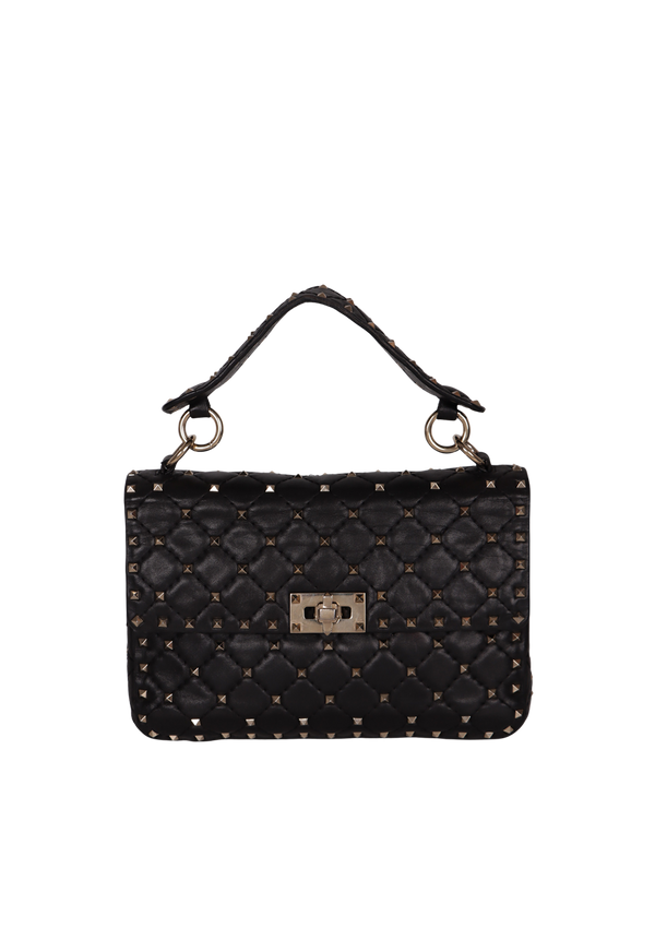 MEDIUM ROCKSTUD SPIKE SHOULDER BAG
