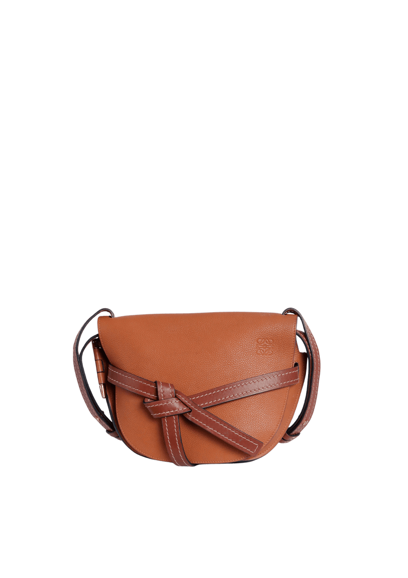 LEATHER GATE BAG