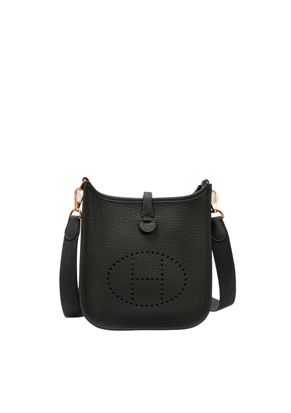 BOLSA HERMÈS CLEMENCE EVELYNE TPM CINZA ORIGINAL – Gringa