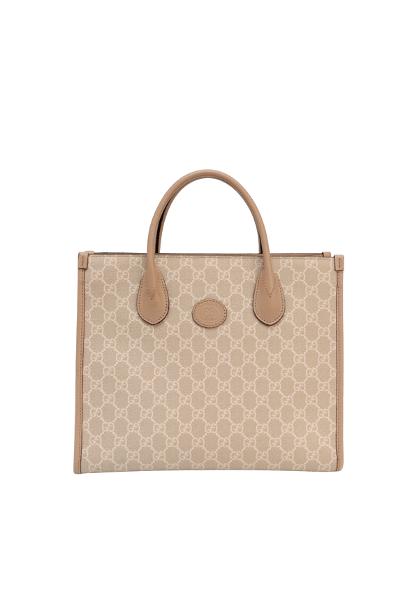 GG SUPREME INTERLOCKING G SMALL TOTE
