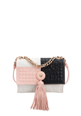 LEATHER TASSEL BAG
