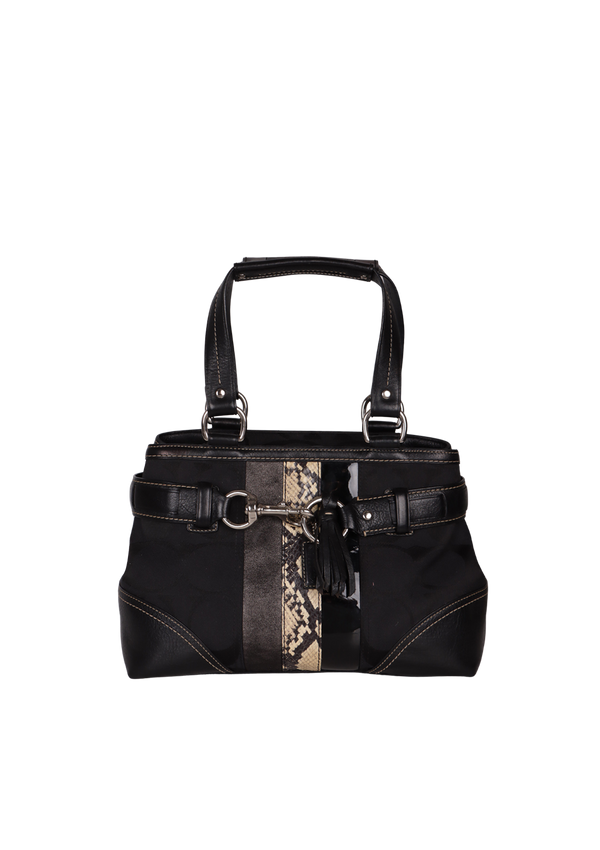 LEATHER SHOULDER BAG