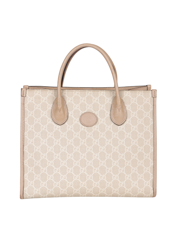 GG SUPREME INTERLOCKING G SMALL TOTE