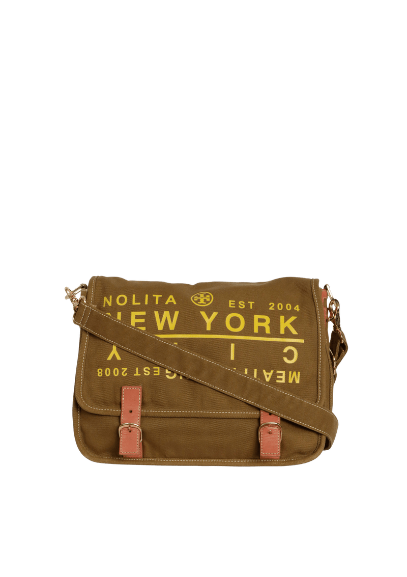 CANVAS MESSENGER BAG