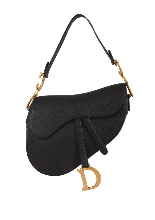LEATHER SADDLE BAG