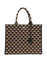LARGE SYMBOLE JACQUARD TOTE