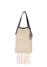 POPCORN CROCHET SHOPPER TOTE