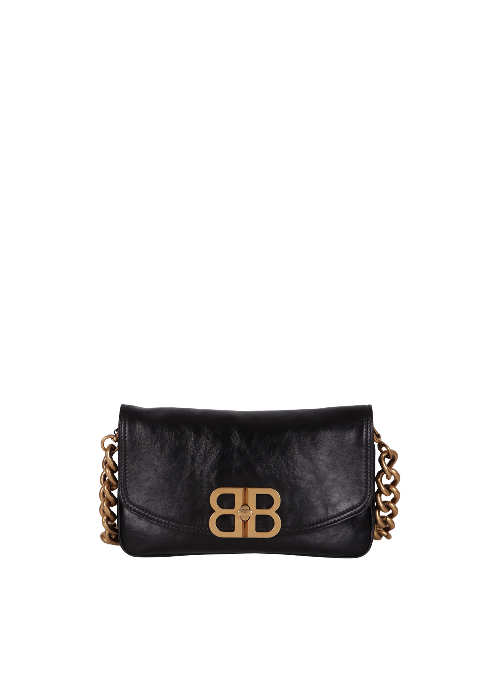 BOLSA BALENCIAGA BB SOFT FLAP BAG PRETO ORIGINAL – Gringa