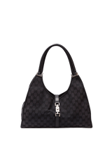 VINTAGE GG CANVAS JACKIE O BAG