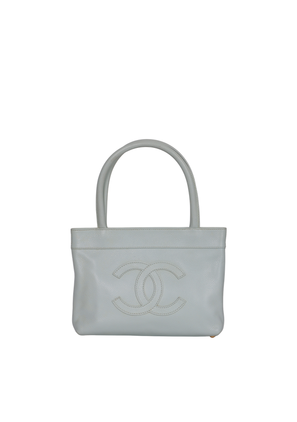 MINI TIMELESS CC TOTE CAVIAR