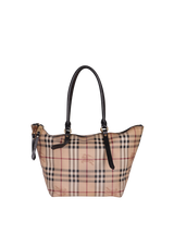 HAYMARKET CHECK TOTE