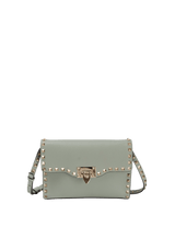 ROCKSTUD FLIPLOCK CROSSBODY BAG