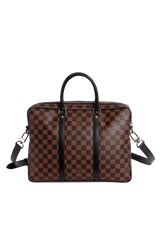 DAMIER ÉBÈNE PORTE-DOCUMENTS VOYAGE PM