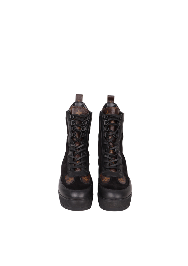 MONOGRAM LAUREATE DESERT BOOTS 35.5
