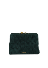 SUEDE CLUTCH