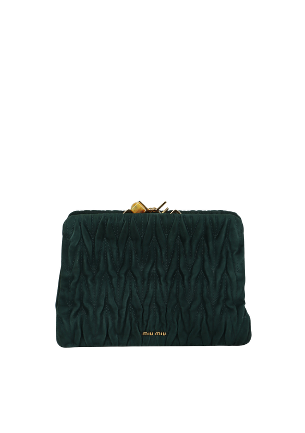 SUEDE CLUTCH