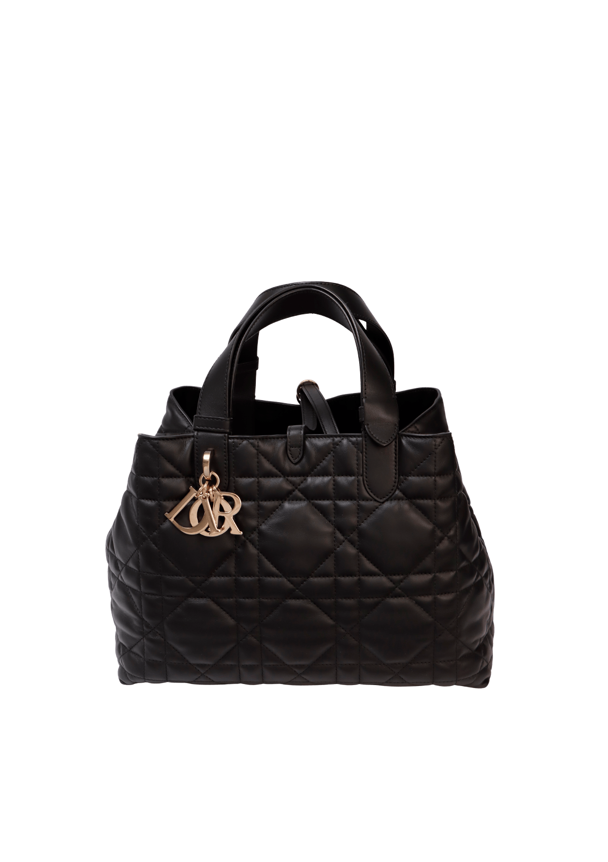 BOLSA CHRISTIAN DIOR MEDIUM MACROCANNAGE TOUJOURS BAG PRETO