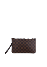 NEVERFULL POCHETTE DAMIER EBENE