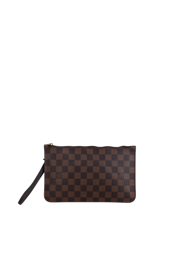 NEVERFULL POCHETTE DAMIER EBENE