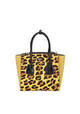 SMALL ANIMAL PRINT TWIN POCKET TOTE
