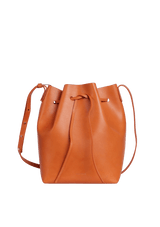 LEATHER BUCKET BAG