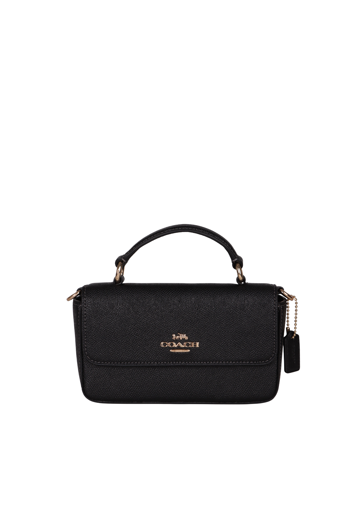 BOLSA COACH MINI JOSIE TOP HANDLE BAG PRETO ORIGINAL – Gringa