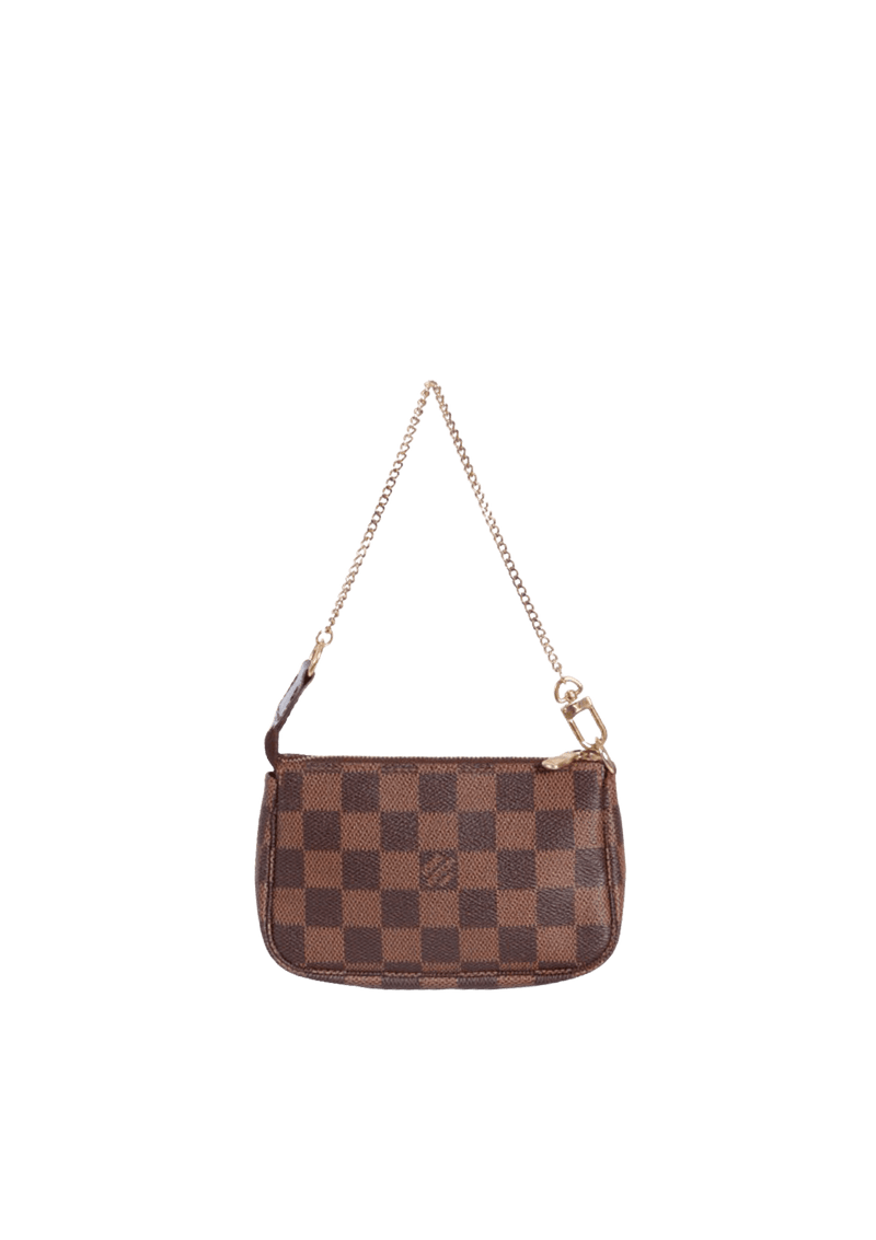 DAMIER ÉBÈNE POCHETTE ACCESSOIRES MINI