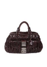 MATELASSE SATCHEL BAG