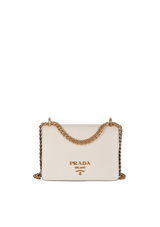 PATTINA TESSUTO SAFFIANO FLAP BAG