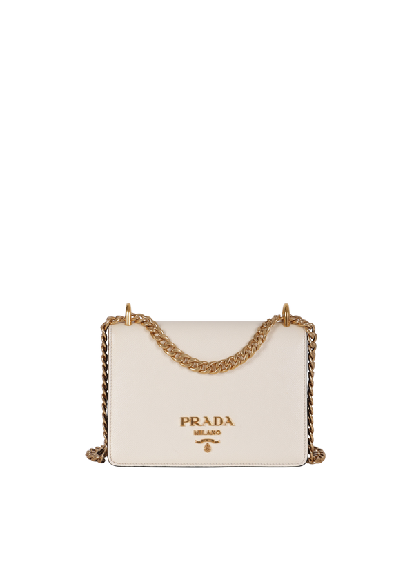 PATTINA TESSUTO SAFFIANO FLAP BAG