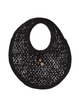 LE ROND RAFFIA BAG